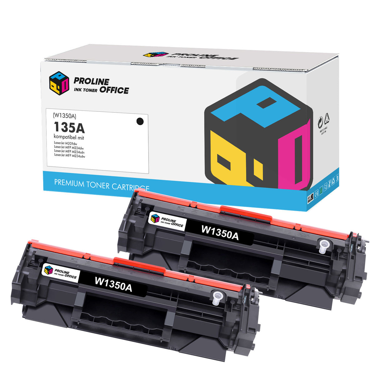 Kompatibel HP LaserJet M209dw Toner 2PK