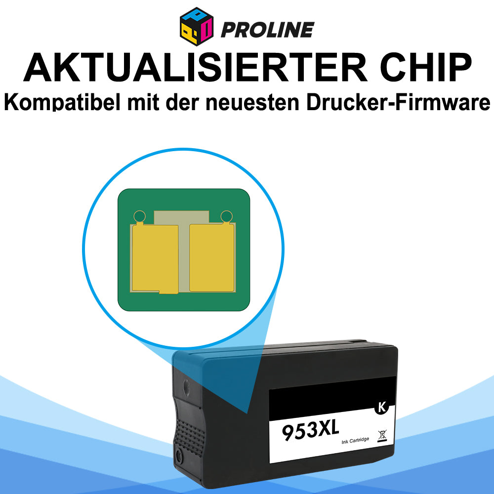 Kompatibel HP 953/953XL Druckerpatrone Schwarz