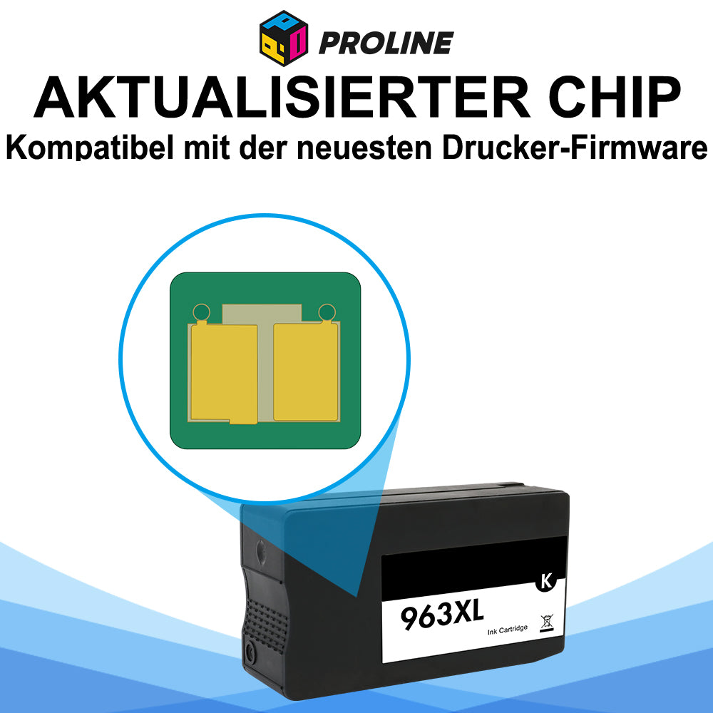 HP 963/963XL Druckerpatrone Schwarz