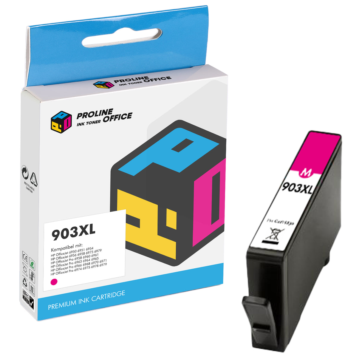 HP 903/903XL Printer Cartridge Magenta