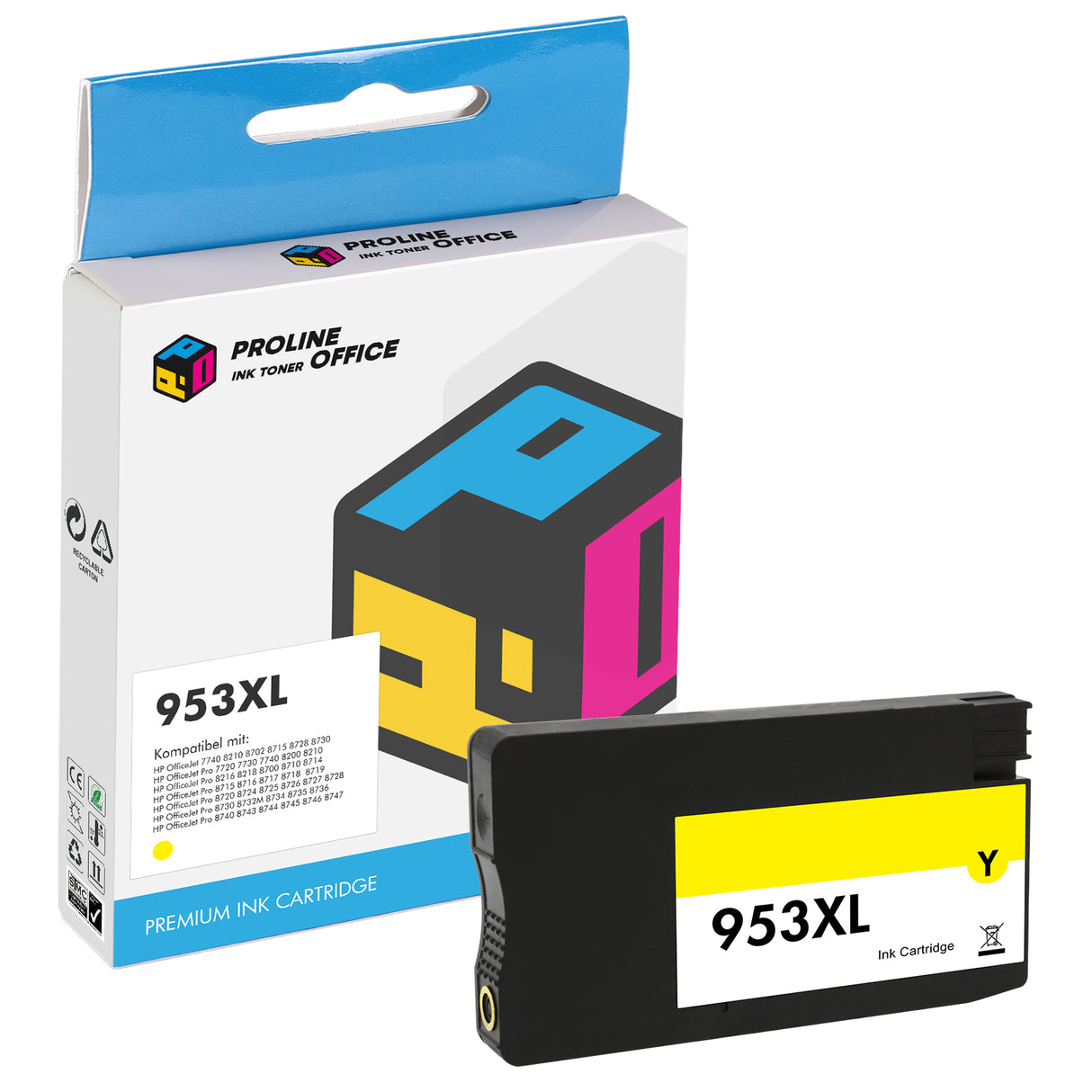 HP 953/953XL Printer Cartridge Gelb
