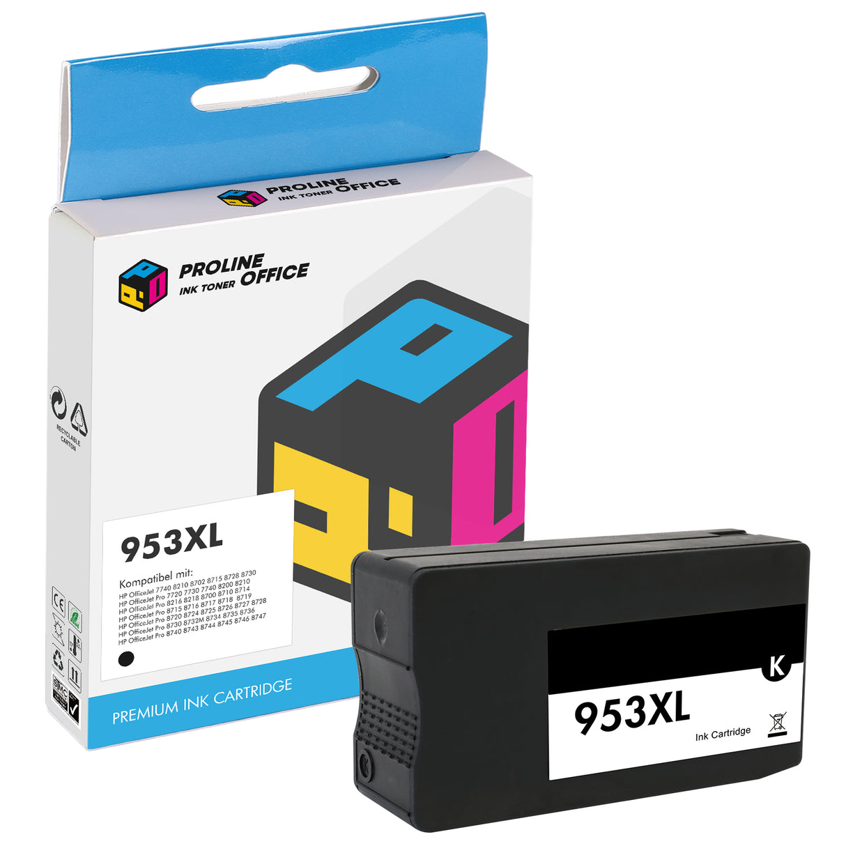 HP 953/953XL Printer Cartridge Schwarz