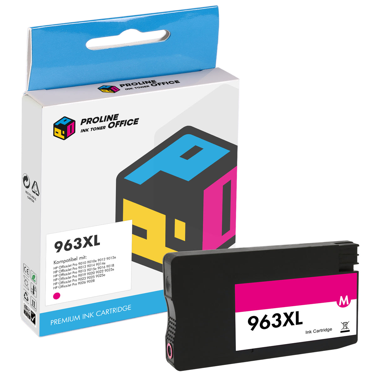 HP 963/963XL Printer Cartridge Magenta