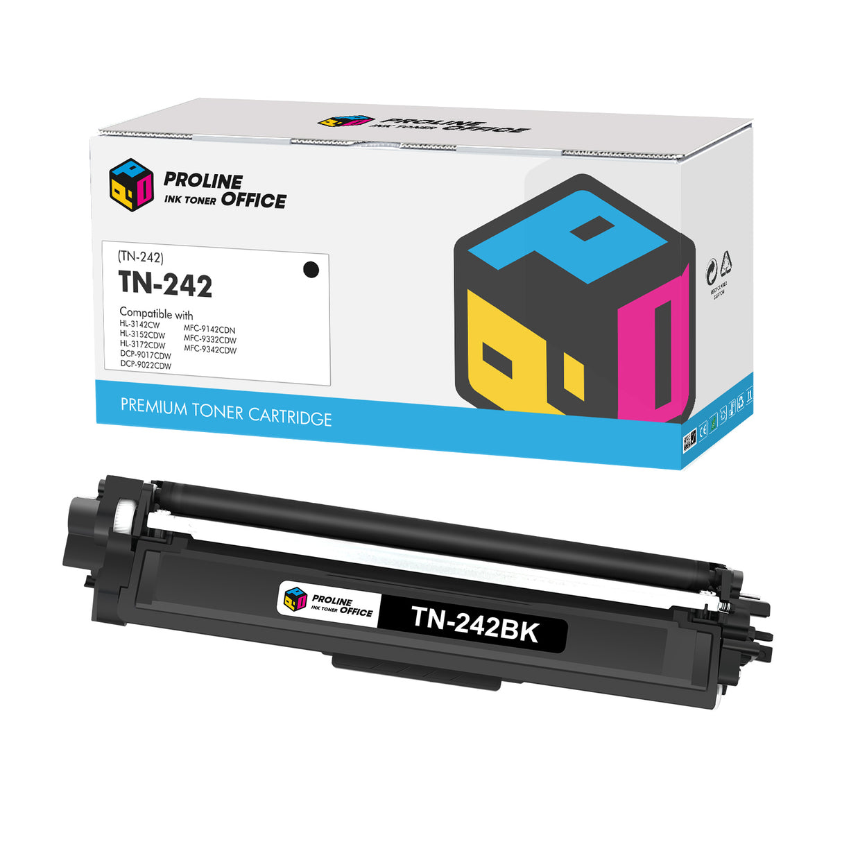 Kompatibel Brother TN-242 Toner Schwarz