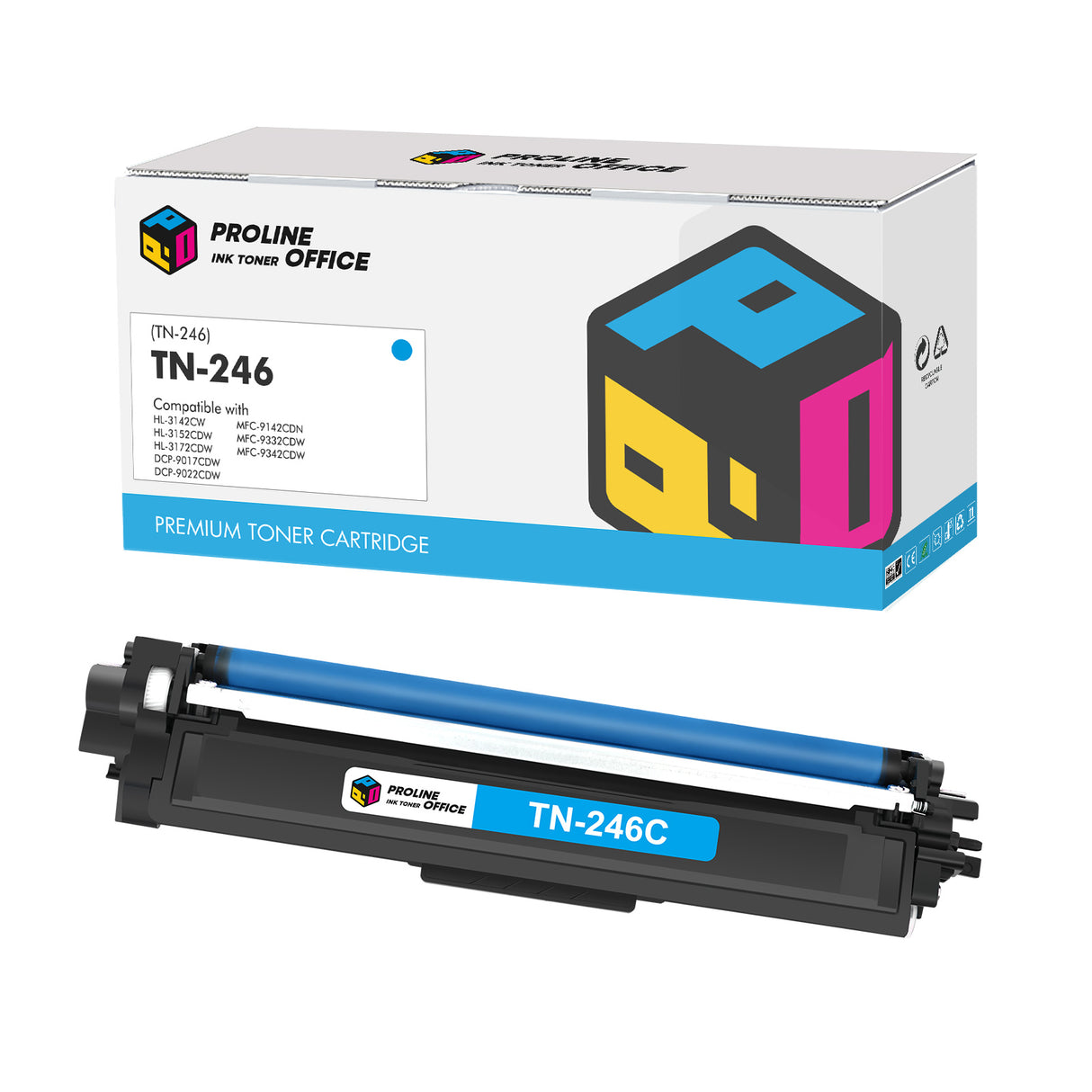 Kompatibel Brother TN-246 Toner Cyan