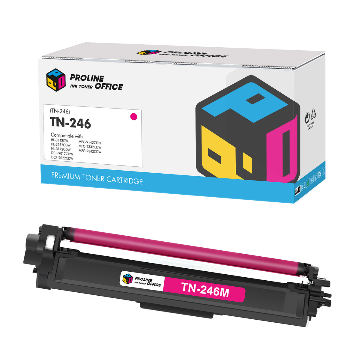 Kompatibel Brother TN-246 Toner Magenta