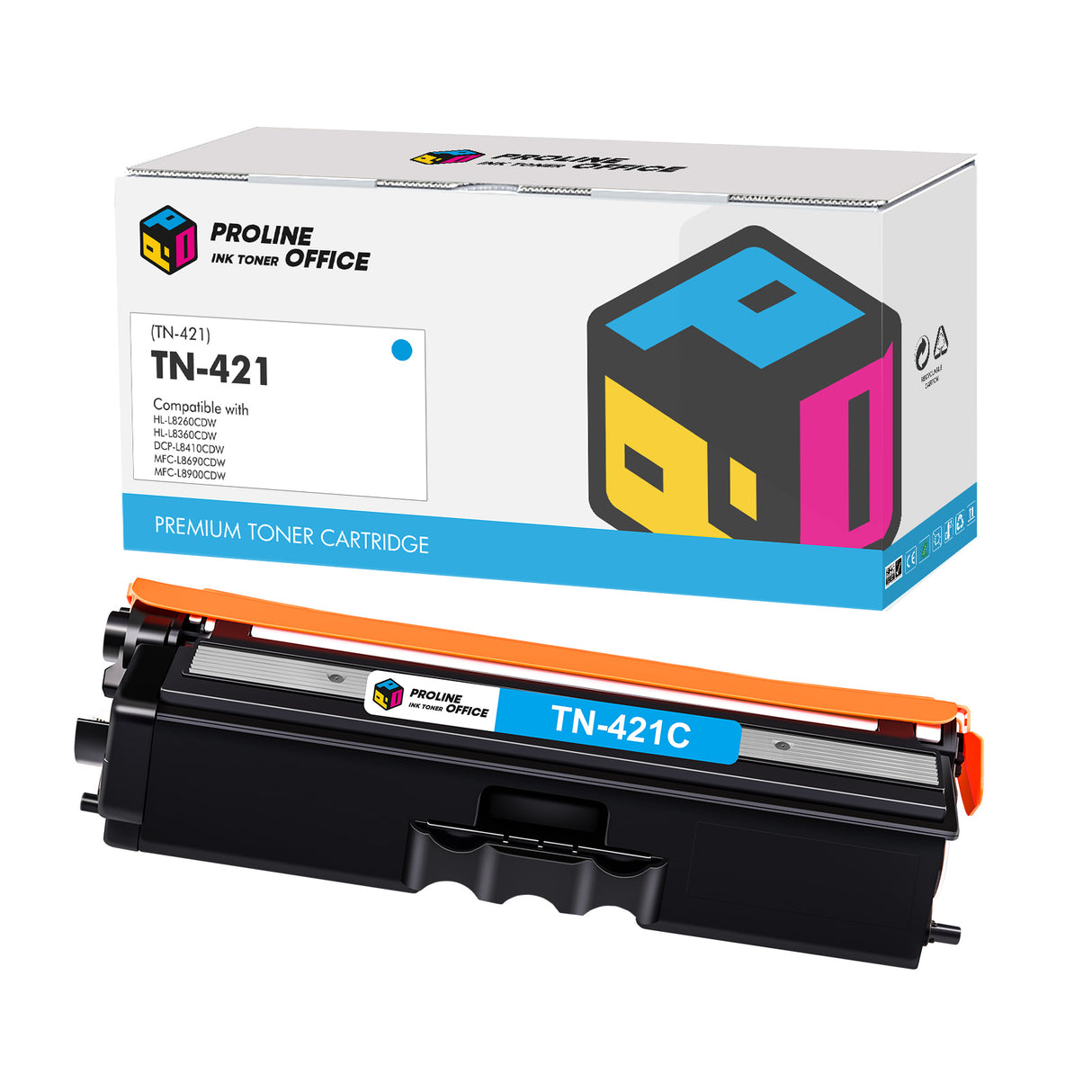 Kompatibel Brother TN-421 Toner Cyan