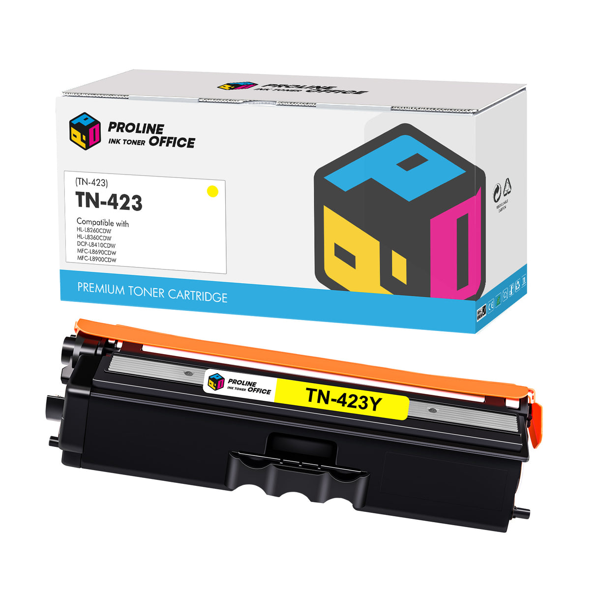 Kompatibel Brother TN-423 Toner Gelb