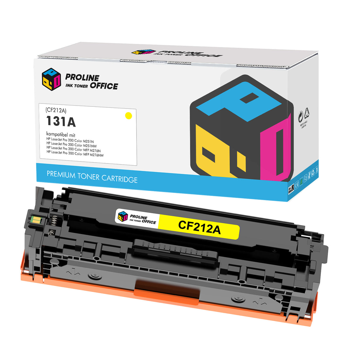 Kompatibel HP 131A(CF212A) Toner Gelb