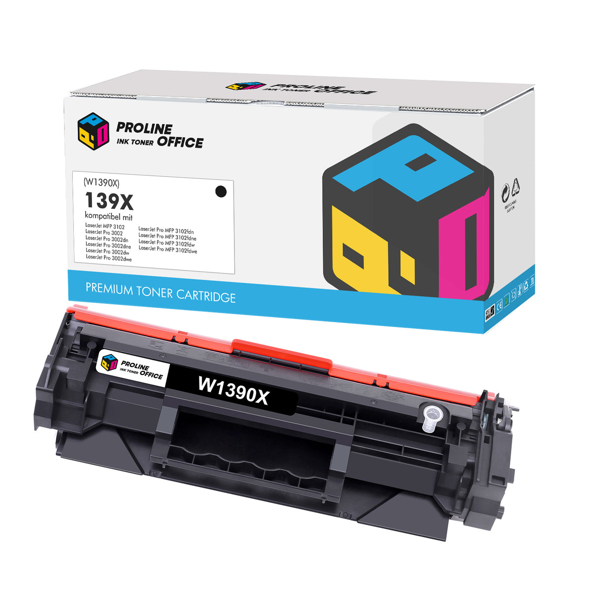Kompatibel HP 139X(W1390X) Toner