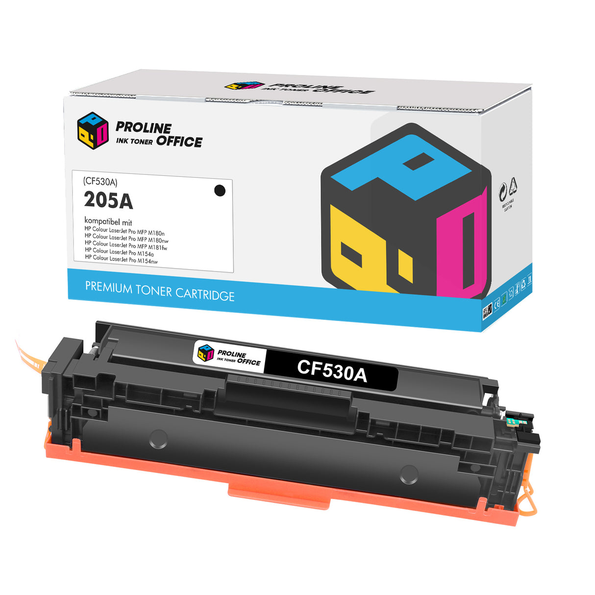 Kompatibel HP 205A(CF530A) Toner Schwarz