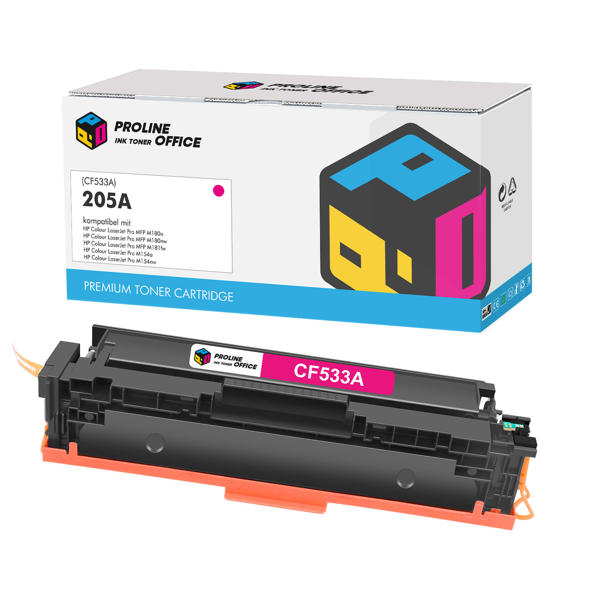 Kompatibel HP 205A(CF533A) Toner Magenta