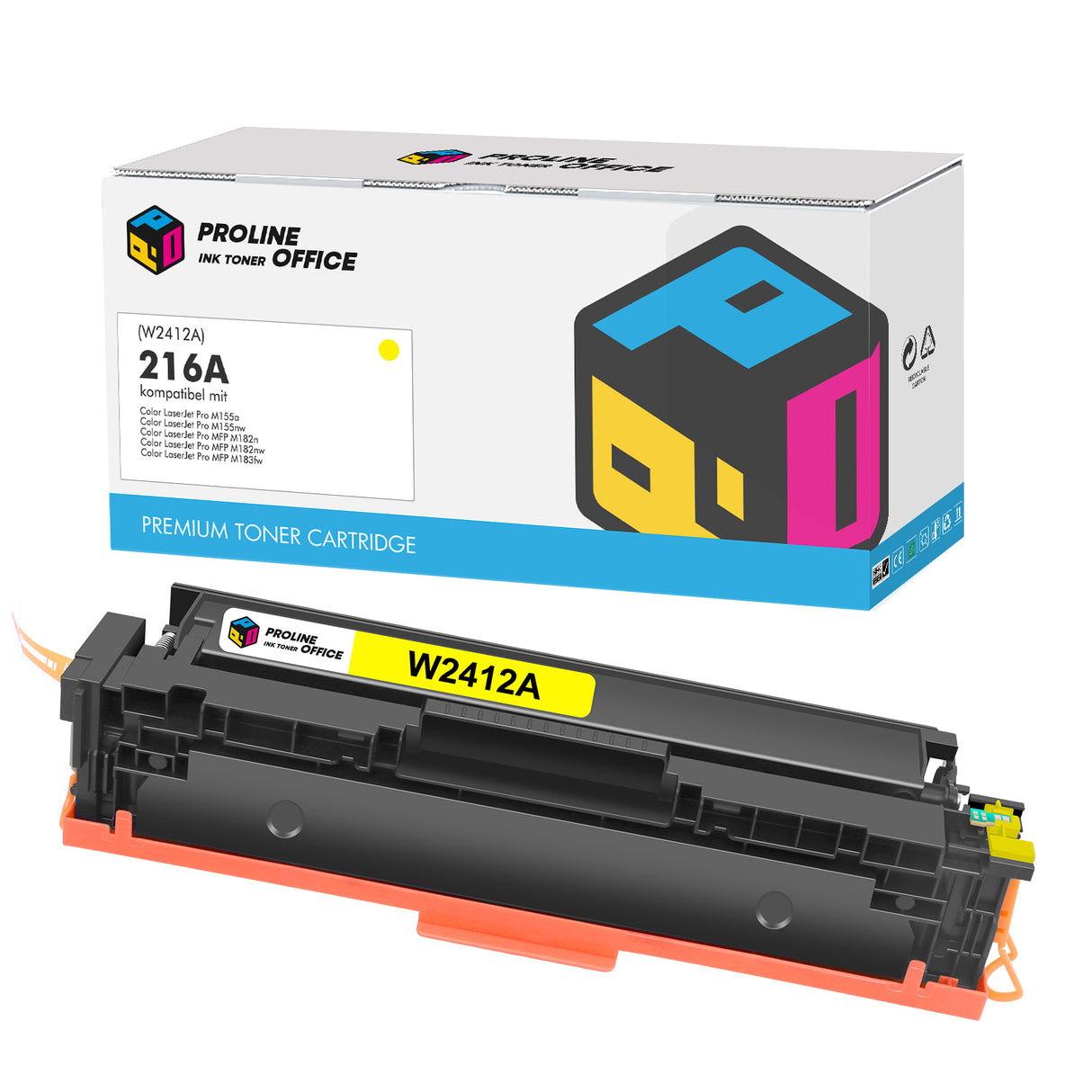 Kompatibel HP 216A(W2412A) Toner Gelb