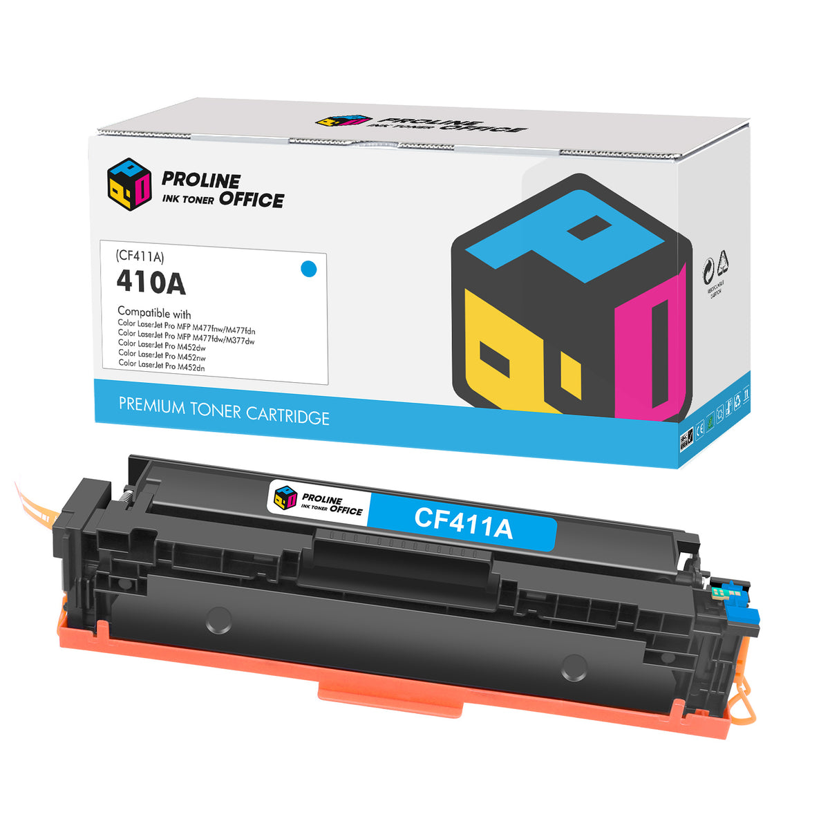 Kompatibel HP 410A Cyan Toner