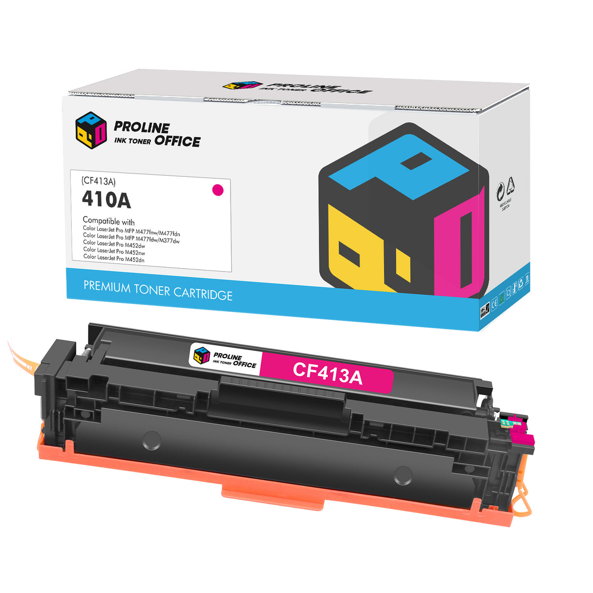 Kompatibel HP 410A Magenta Toner