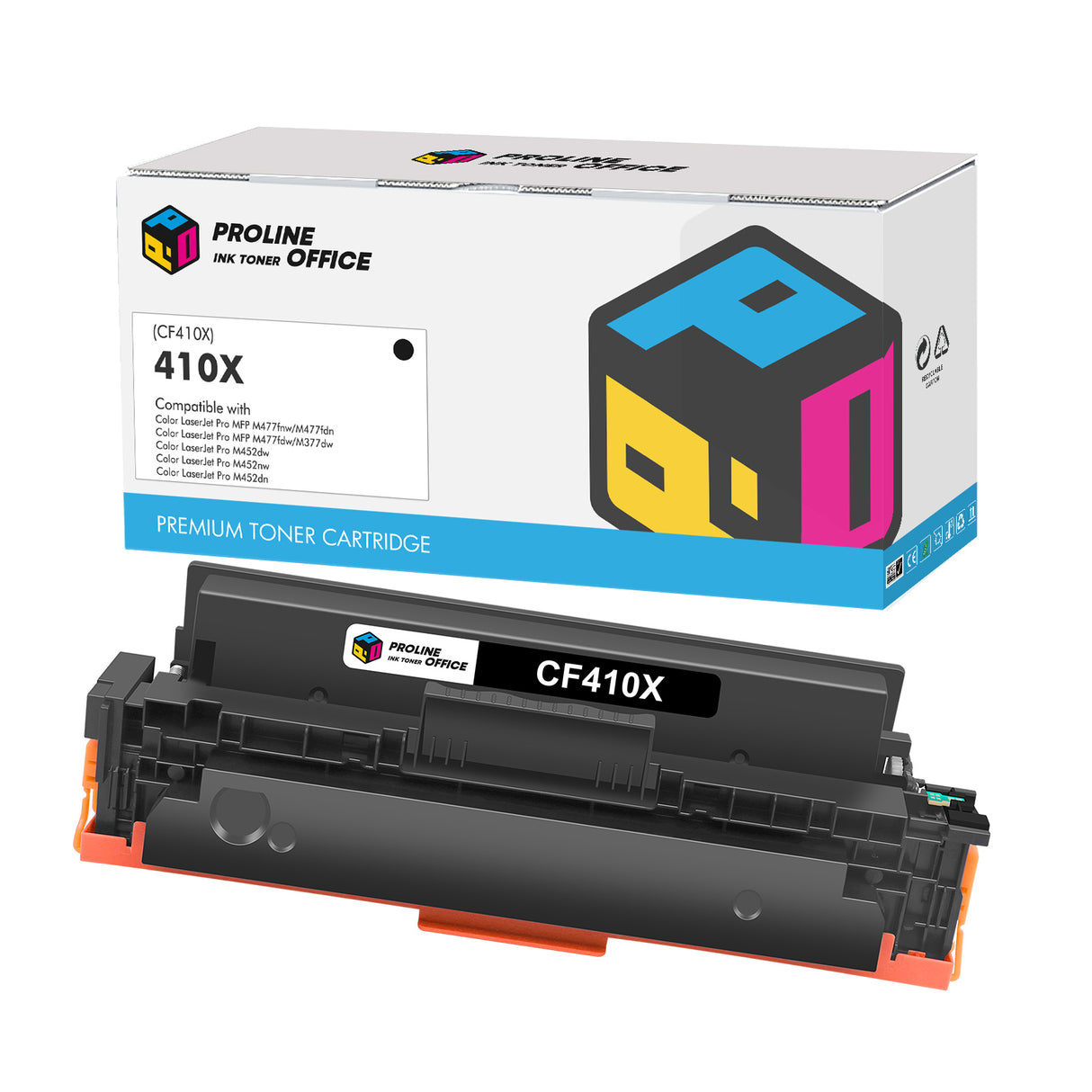Kompatibel HP 410X Schwarz Toner