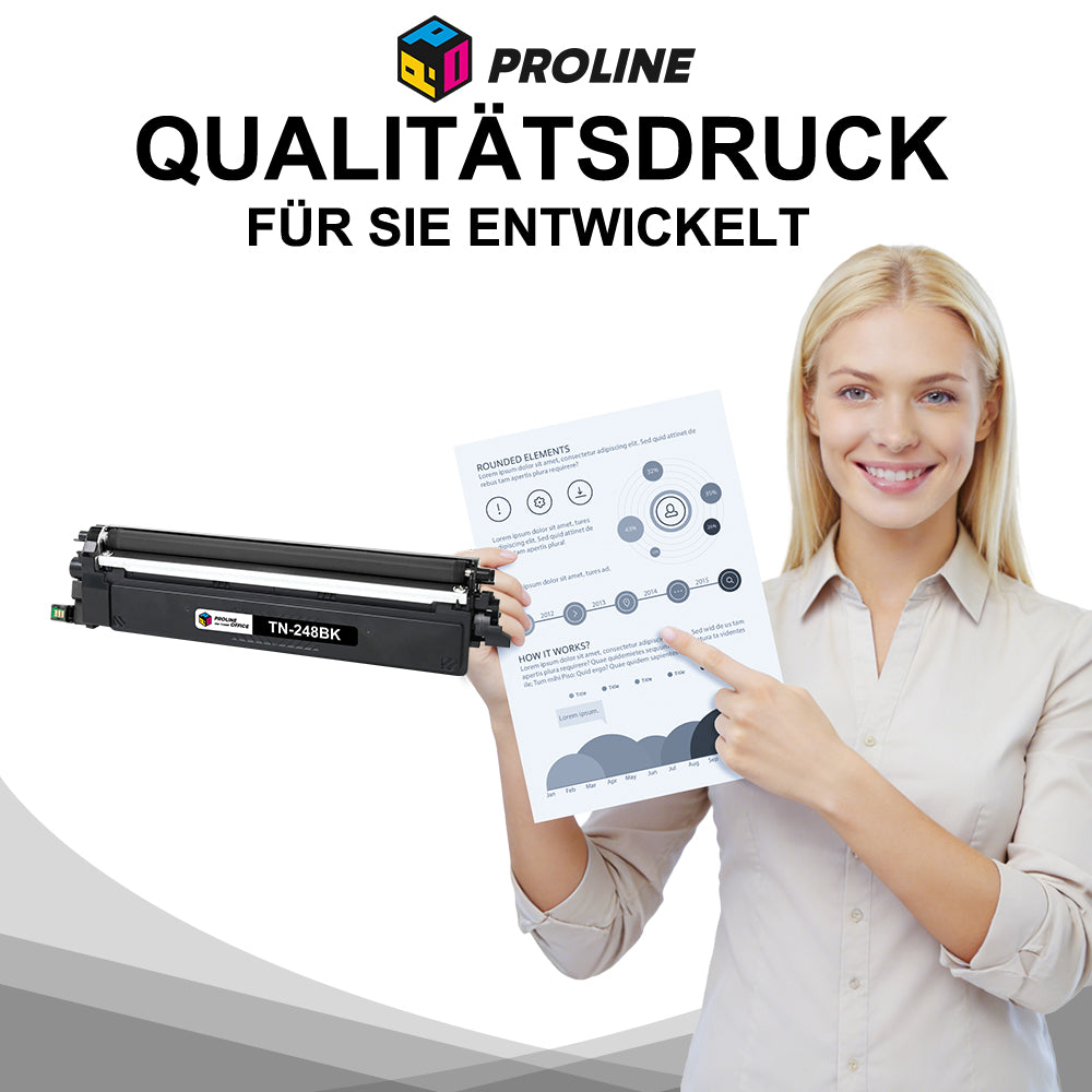 Kompatibel Brother TN248 Toner Schwarz