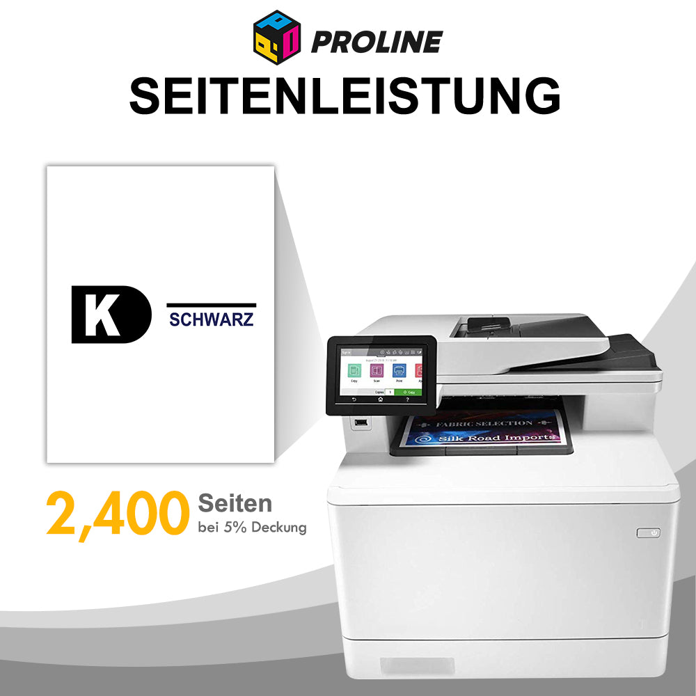 Kompatibel HP 415A Toner Schwarz
