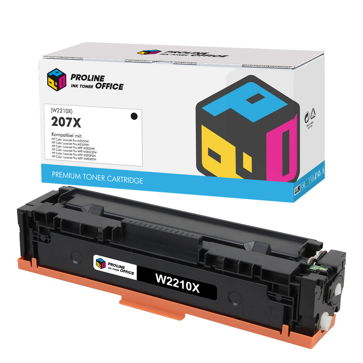 hp207X Toner Schwarz