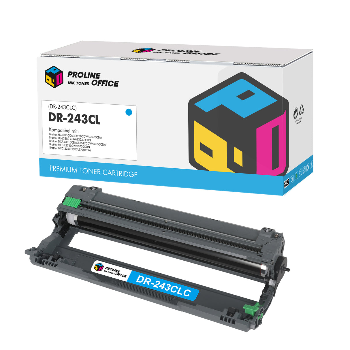 Brother DR243CL Trommel Cyan