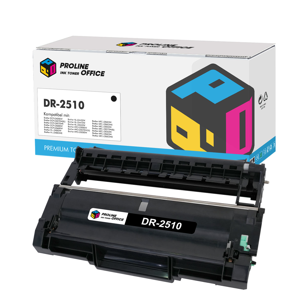 Brother DR2510 Trommel Schwarz