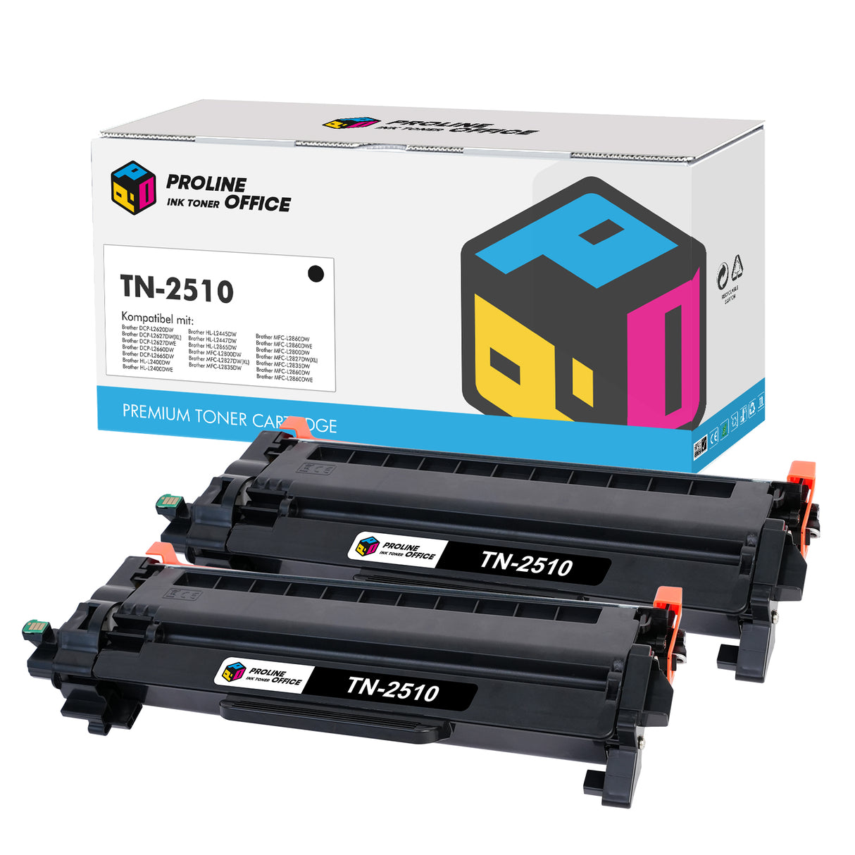 Brother TN-2510 Toner 2PK