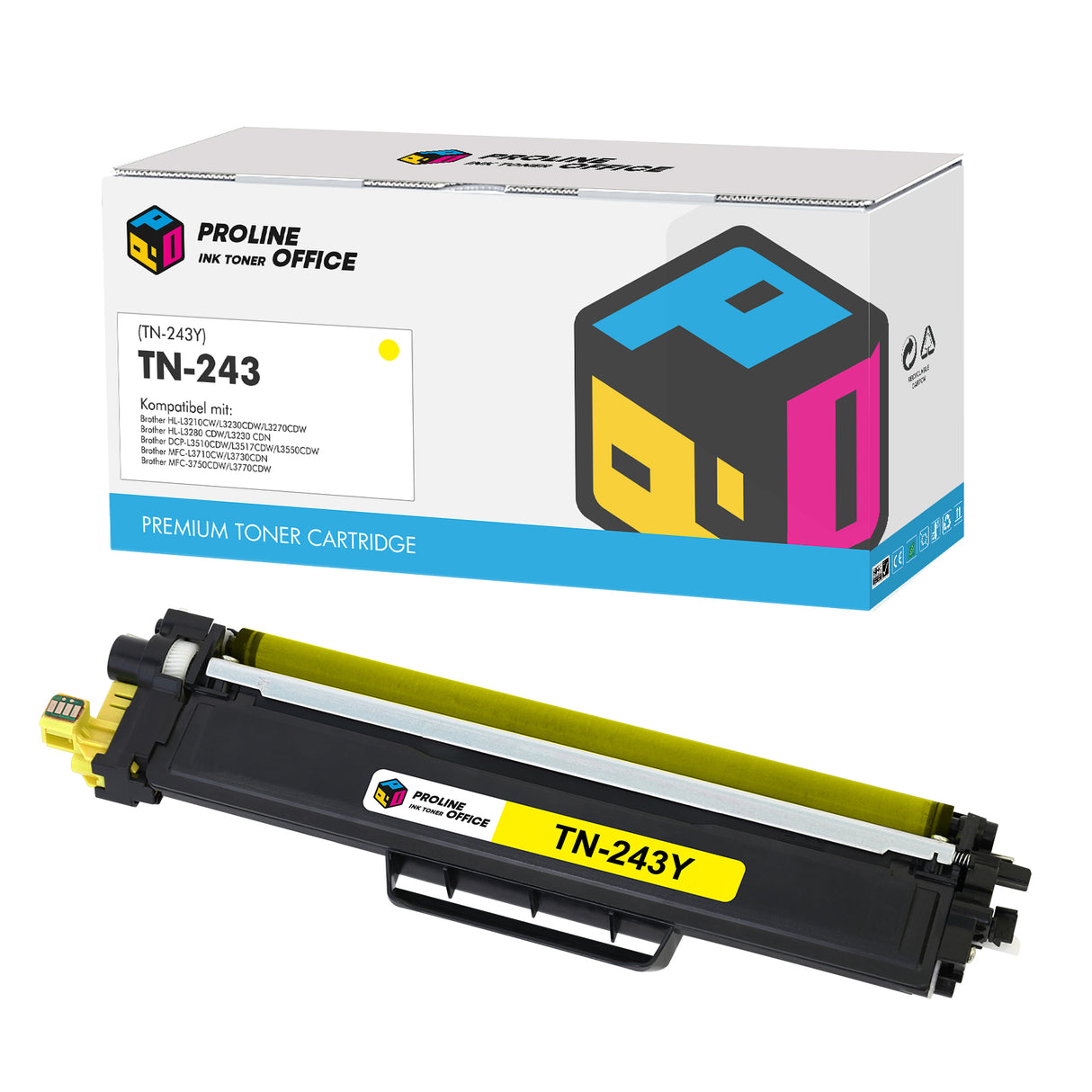 Brother TN243 Gelb Toner