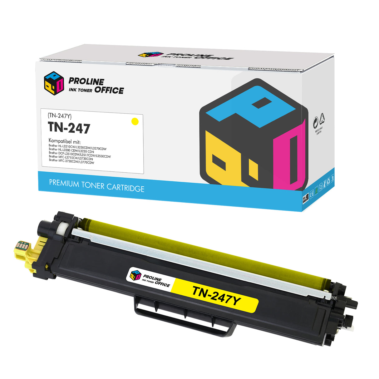 Brother TN247 Gelb Toner
