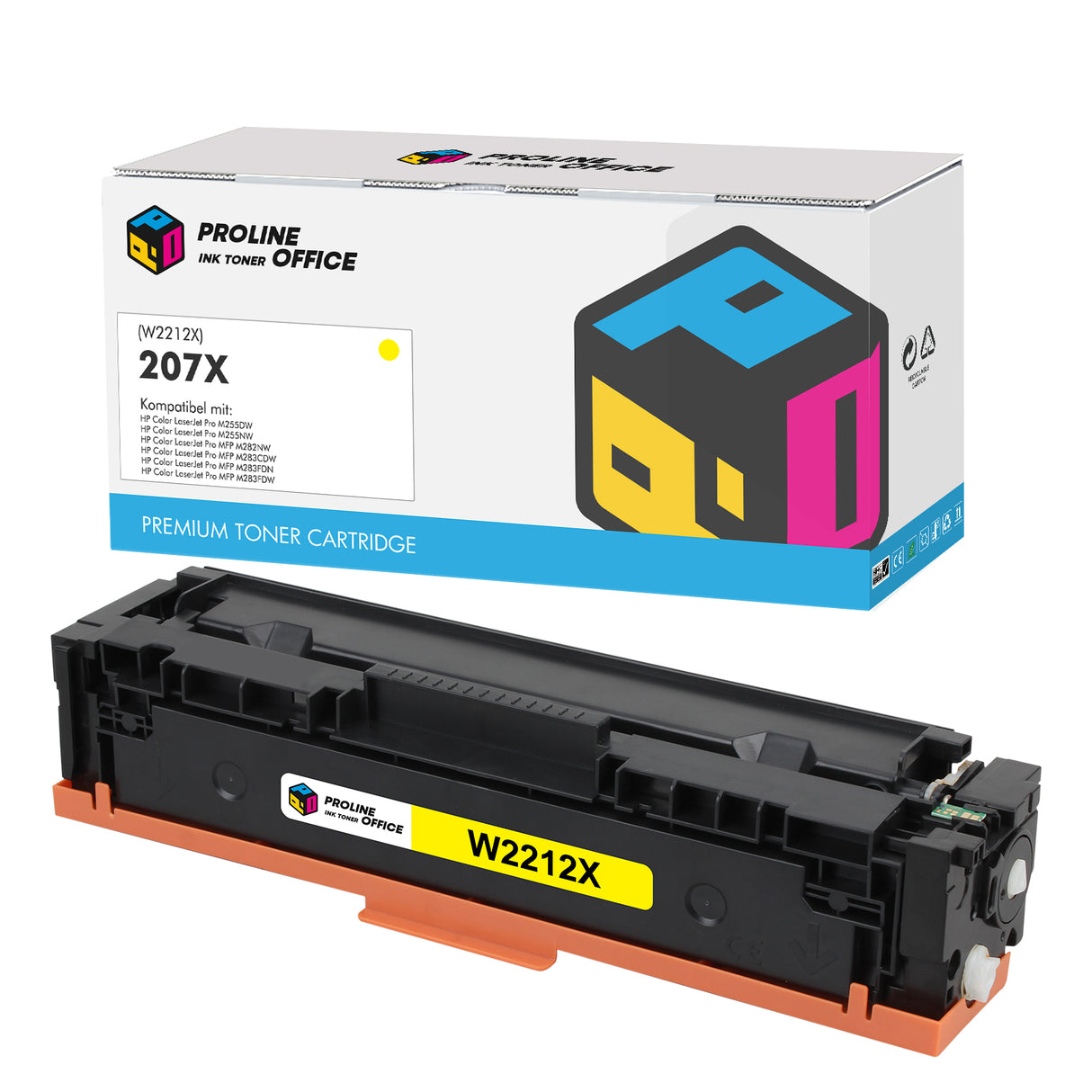 hp207X Toner Gelb