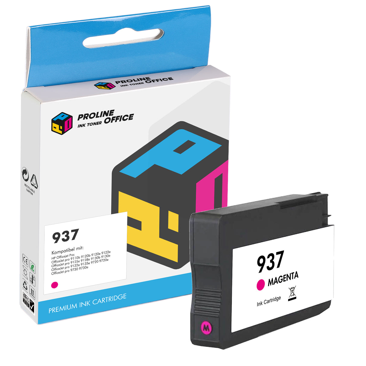 hp937 Druckerpatrone Magenta