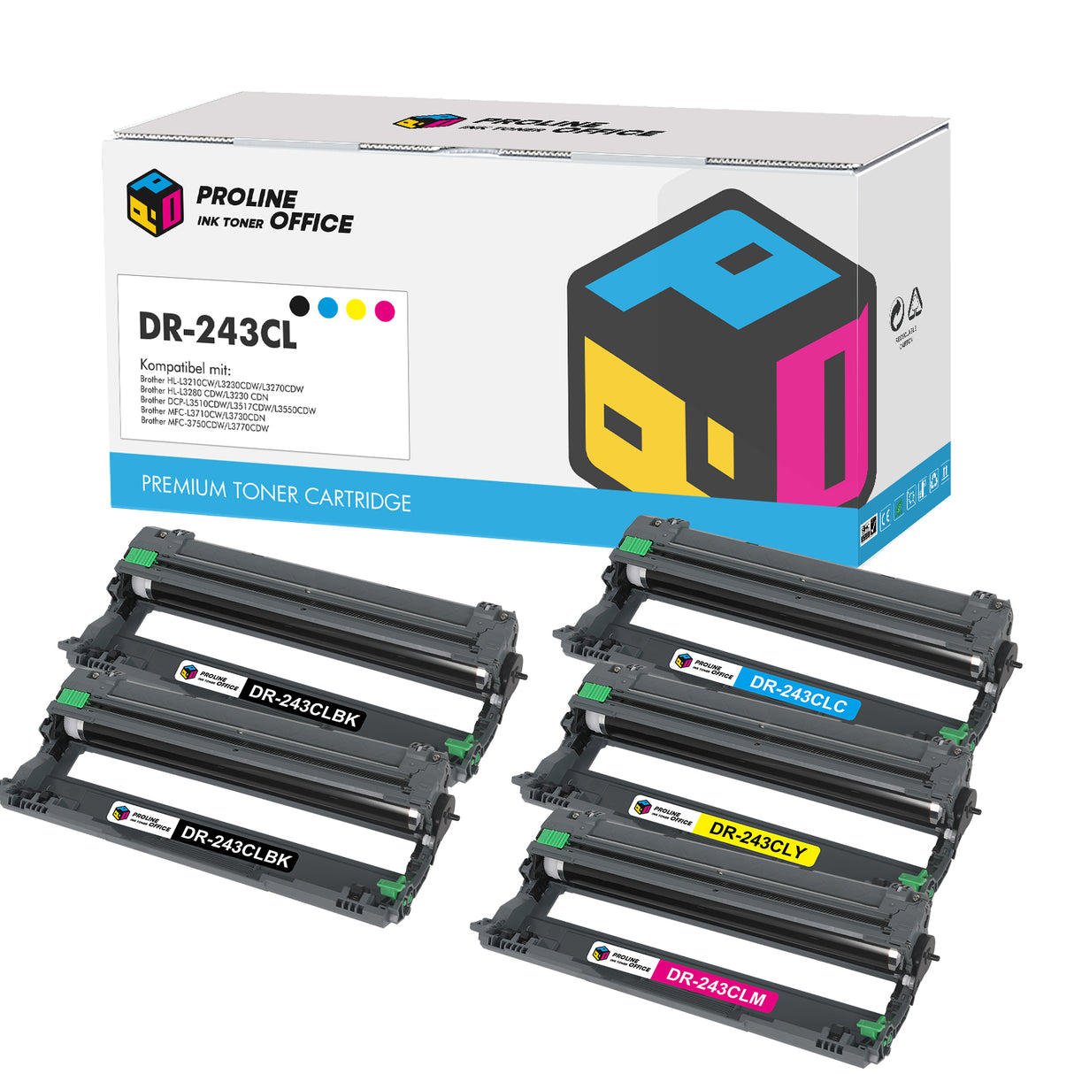 Brother DR243CL Trommeln 5PK