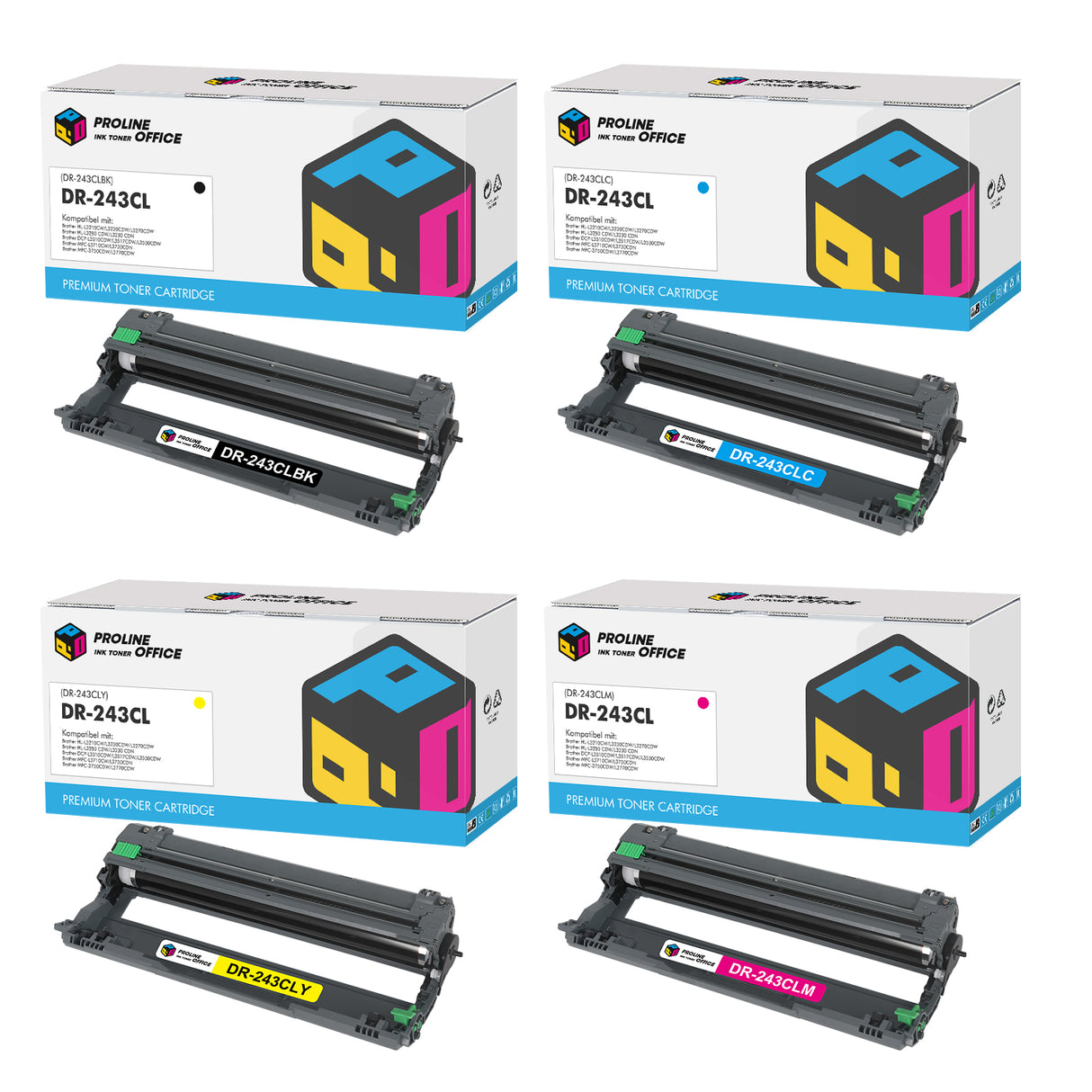 Brother DR243CL Trommeln Multipack