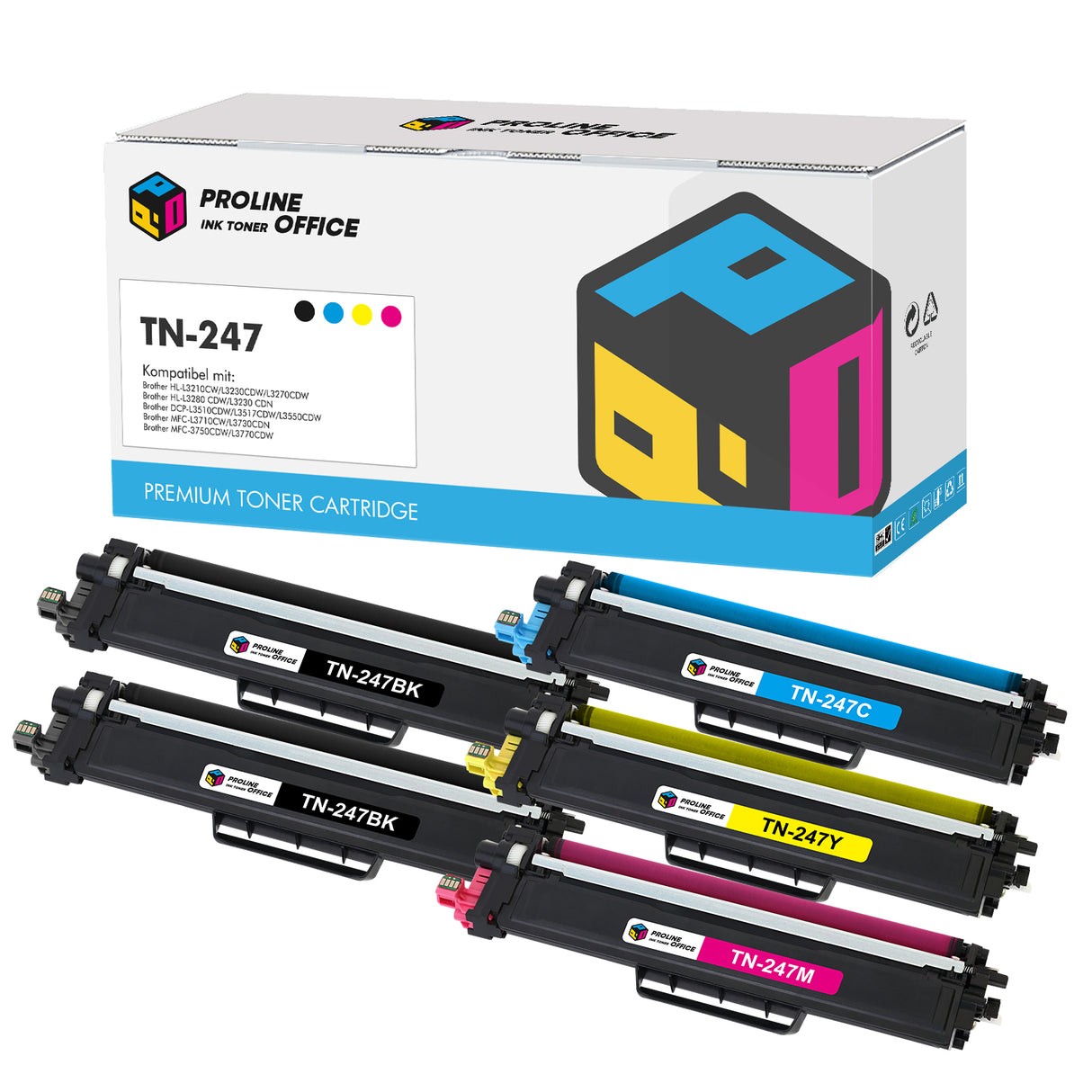 Brother MFC-L3710CW Toner 5PK