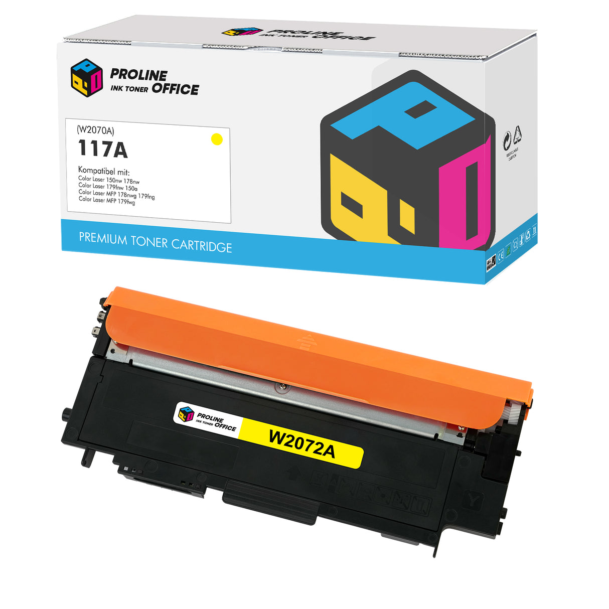 HP 117A Gelb Toner
