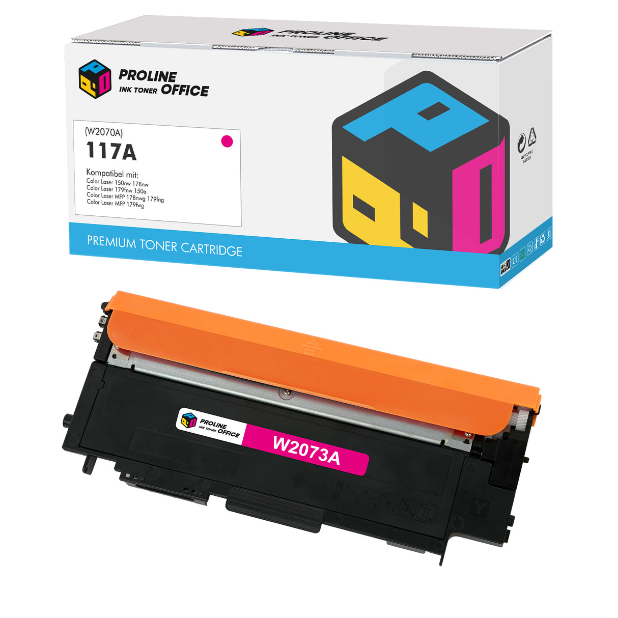 HP 117A Magenta Toner