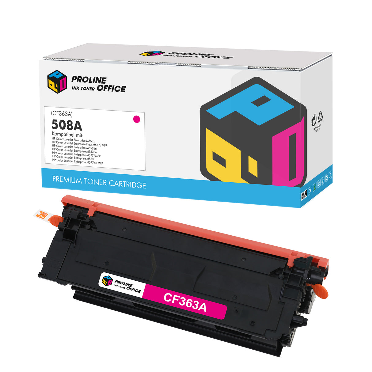 HP 508A Magenta Toner