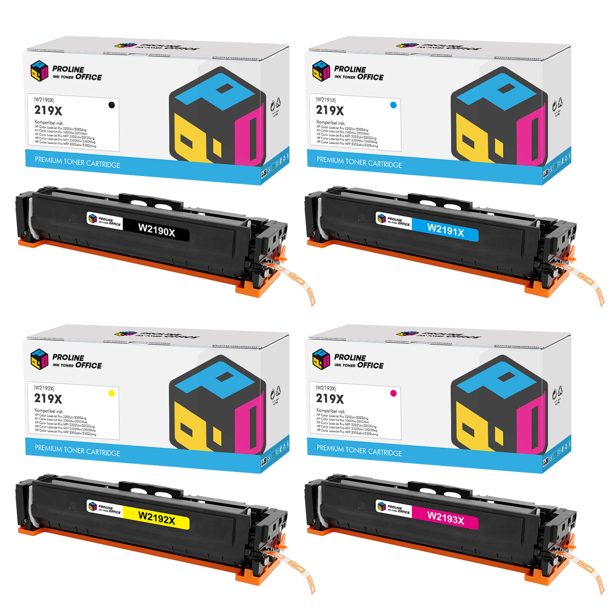 Proline hp color laserjet pro mfp 3302fdng toner