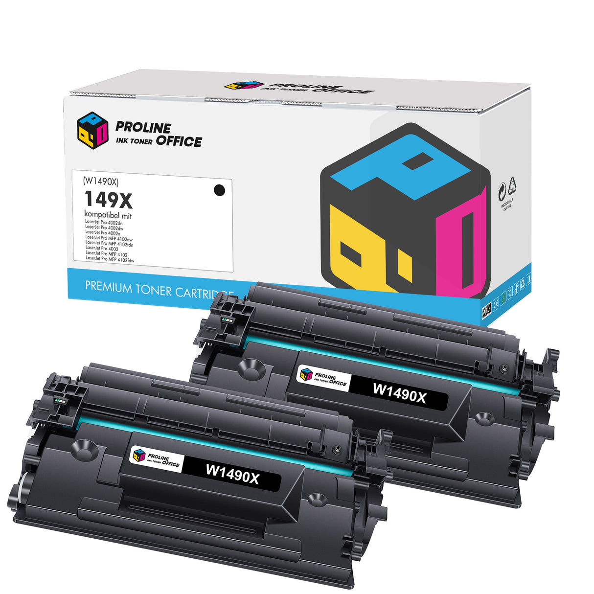Kompatibel HP LaserJet Pro MFP 4102dw Toner 2PK