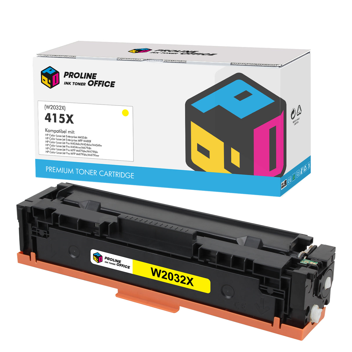 hp 415x toner gelb