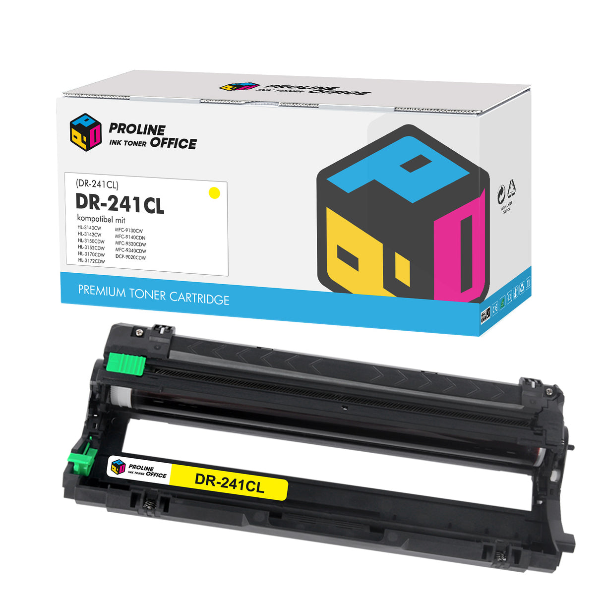 Kompatibel Brother DR-241CL Trommel Gelb