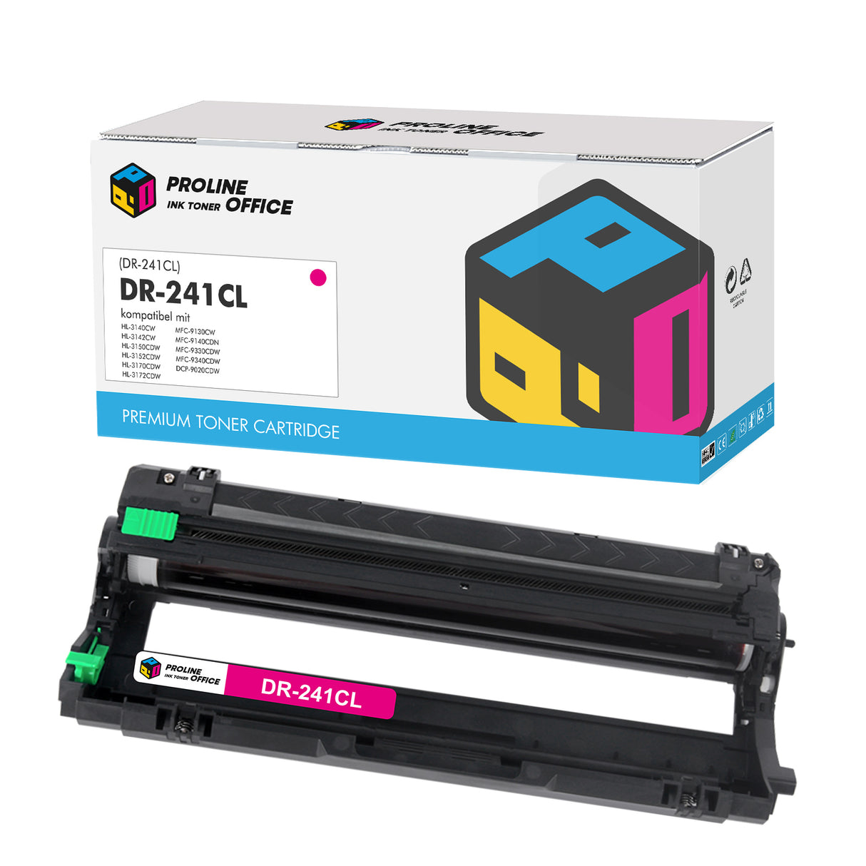 Kompatibel Brother DR-241CL Trommel Magenta