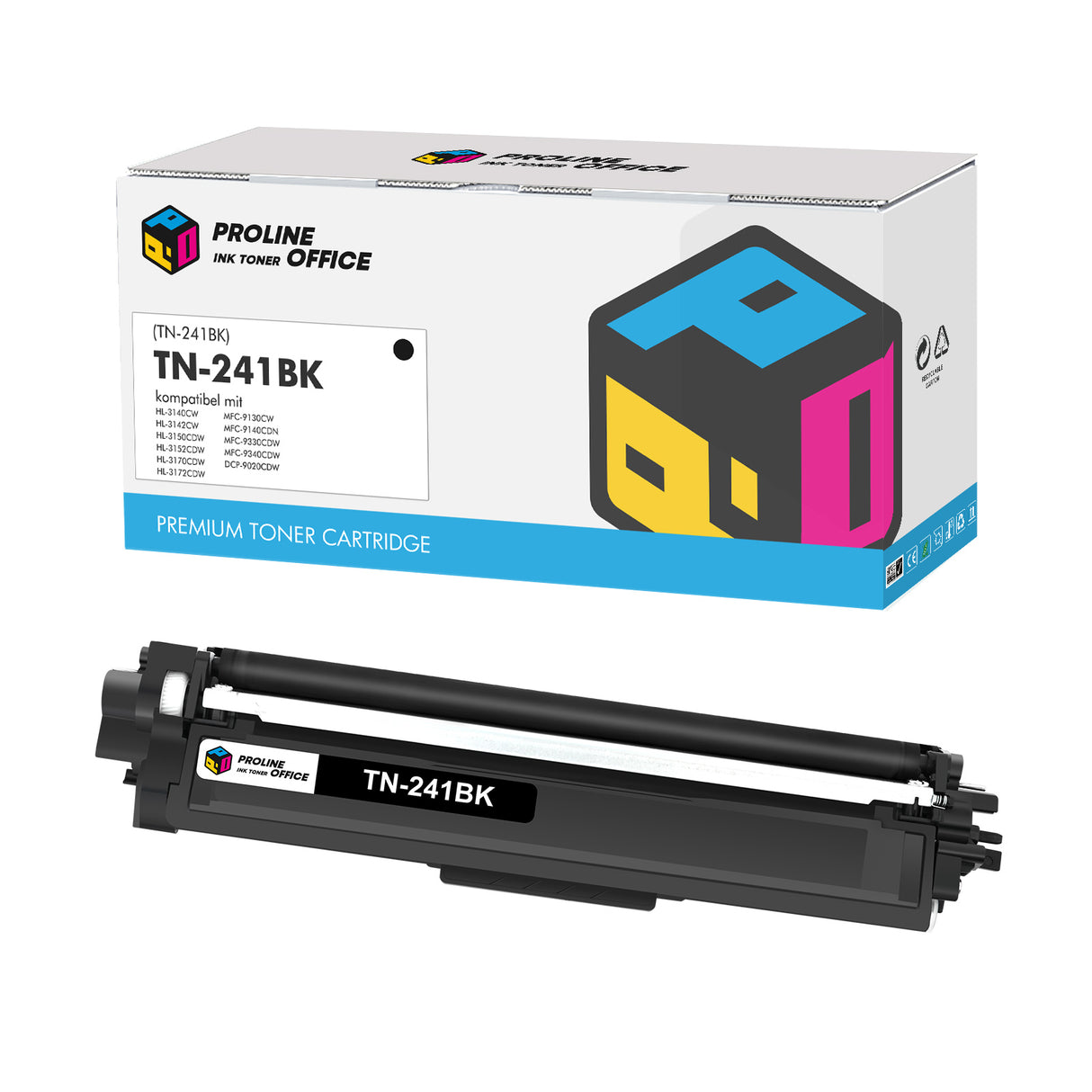 Kompatibel Brother TN-241BK Toner Schwarz