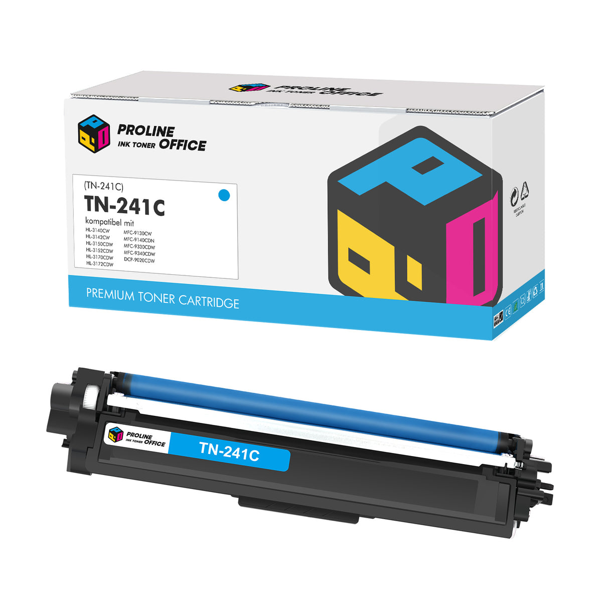 Kompatibel Brother TN-241C Toner Cyan