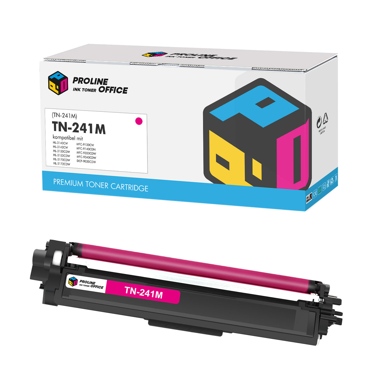 Kompatibel Brother TN-241M Toner Magenta