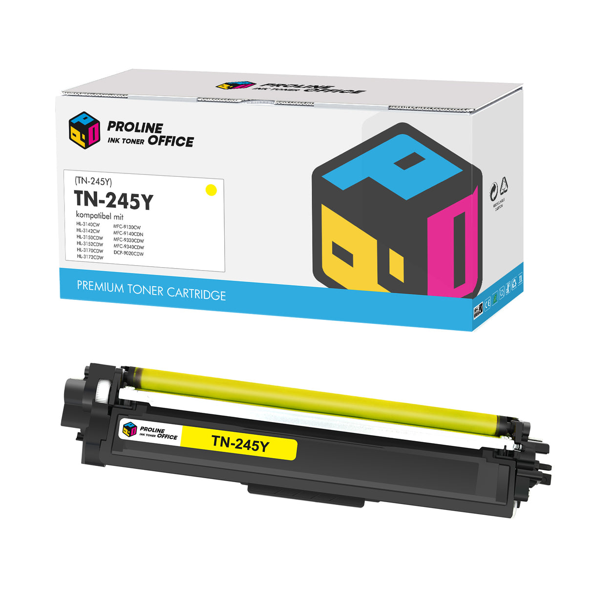 Kompatibel Brother TN-245Y Toner Gelb