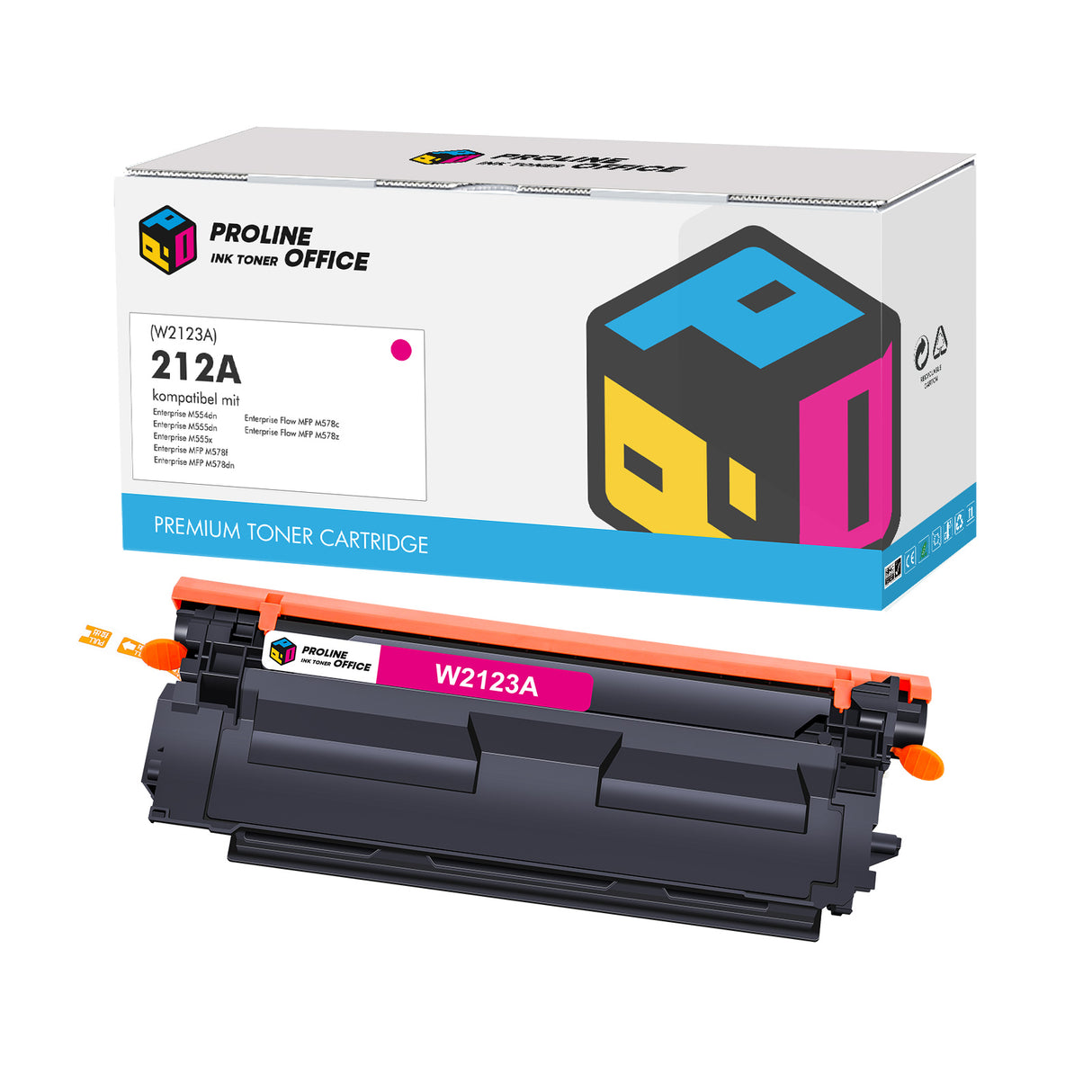 Kompatibel HP 212A Toner Magenta