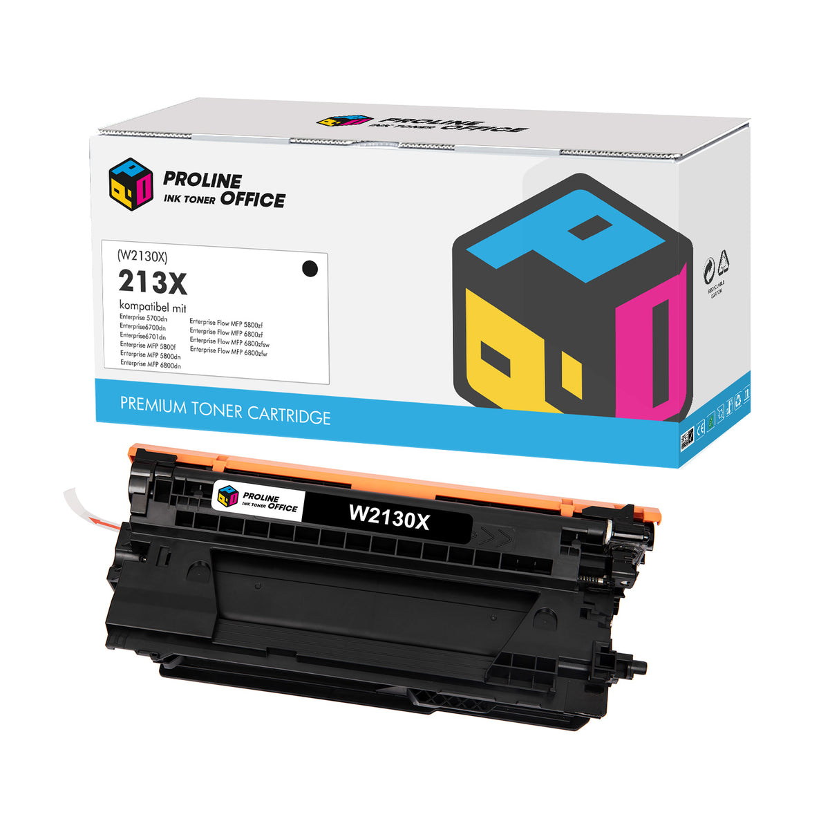 Kompatibel HP 213X Toner Schwarz