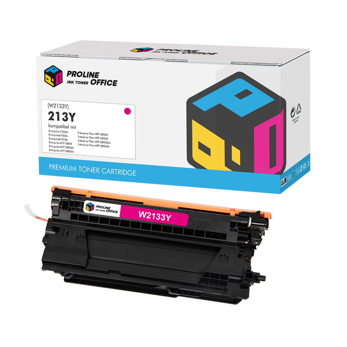 Kompatibel HP 213Y Toner Magenta