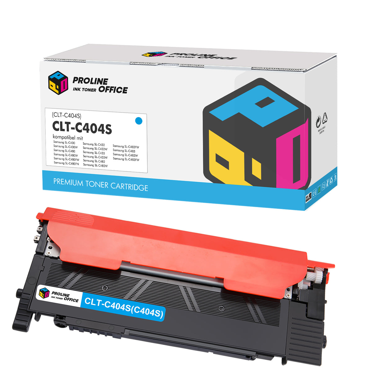 Kompatibel Samsung CLT-C404S Toner Cyan