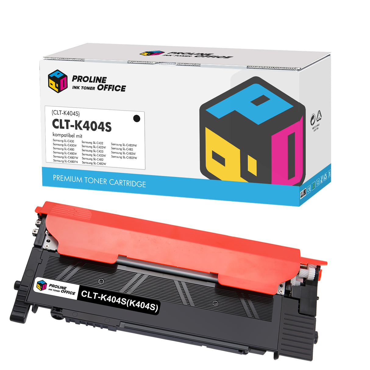 Kompatibel Samsung CLT-K404S Toner Schwarz